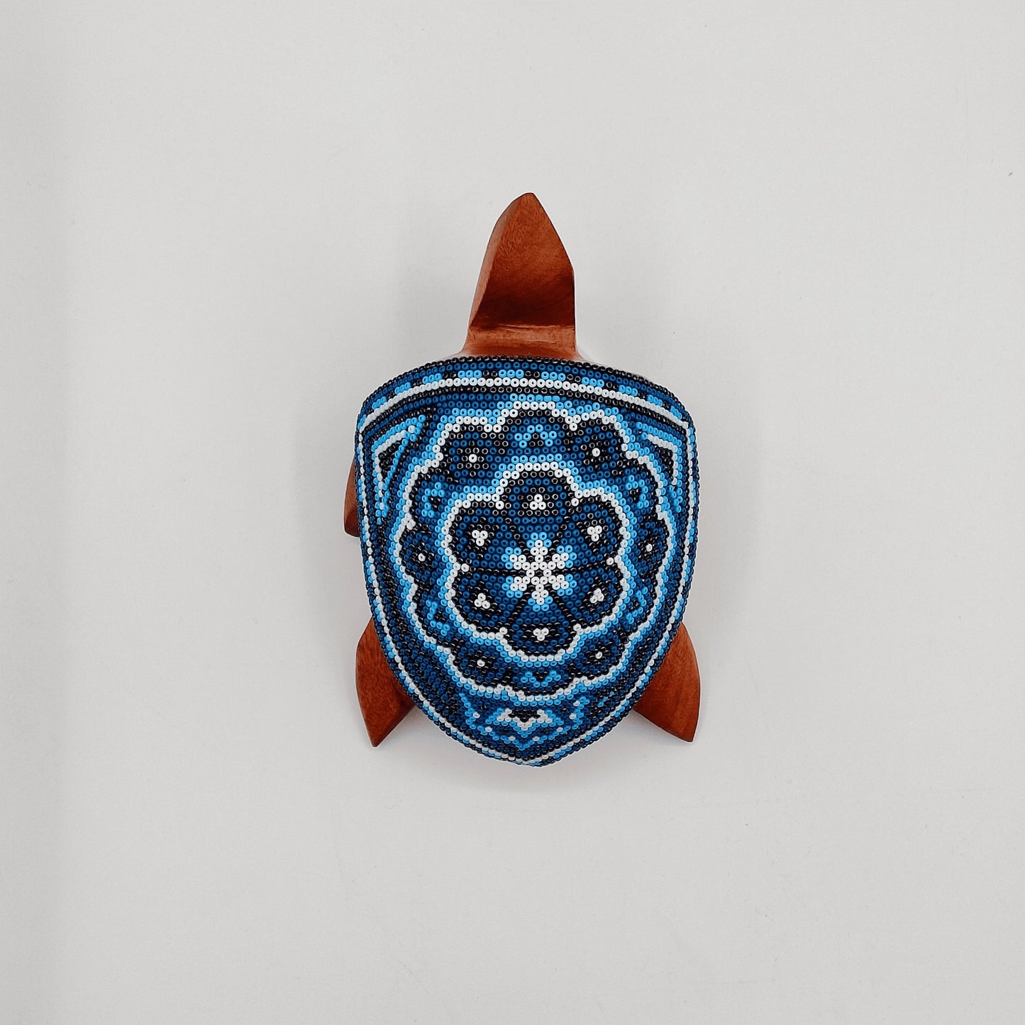 Tortuga de arte Huichol Chica