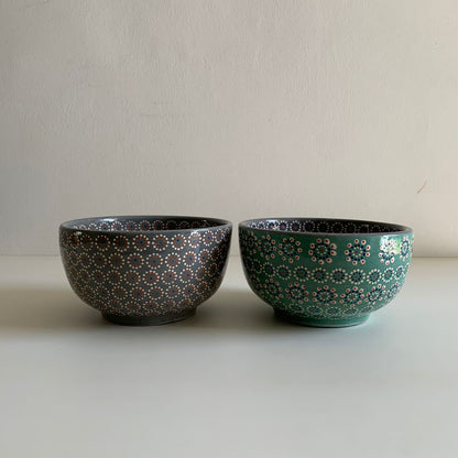 2 Botaneros Capuleado Mediano Verde y Gris