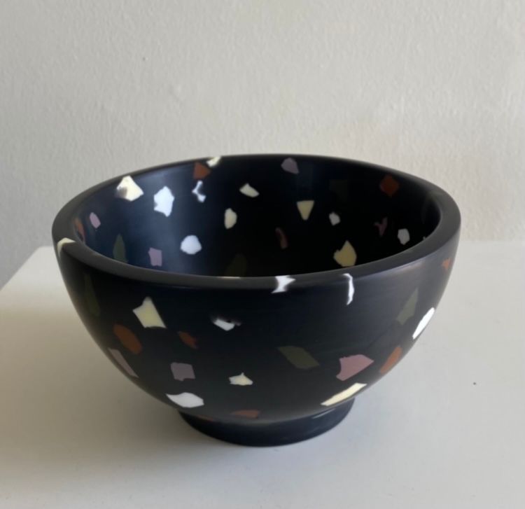 Bowl de Resina Colección Pepita Negra Chico