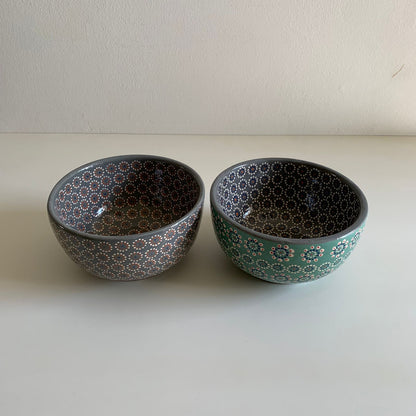 2 Botaneros Capuleado Mediano Verde y Gris