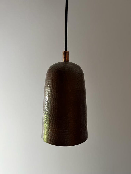 Candil de Cobre con Patina Negra