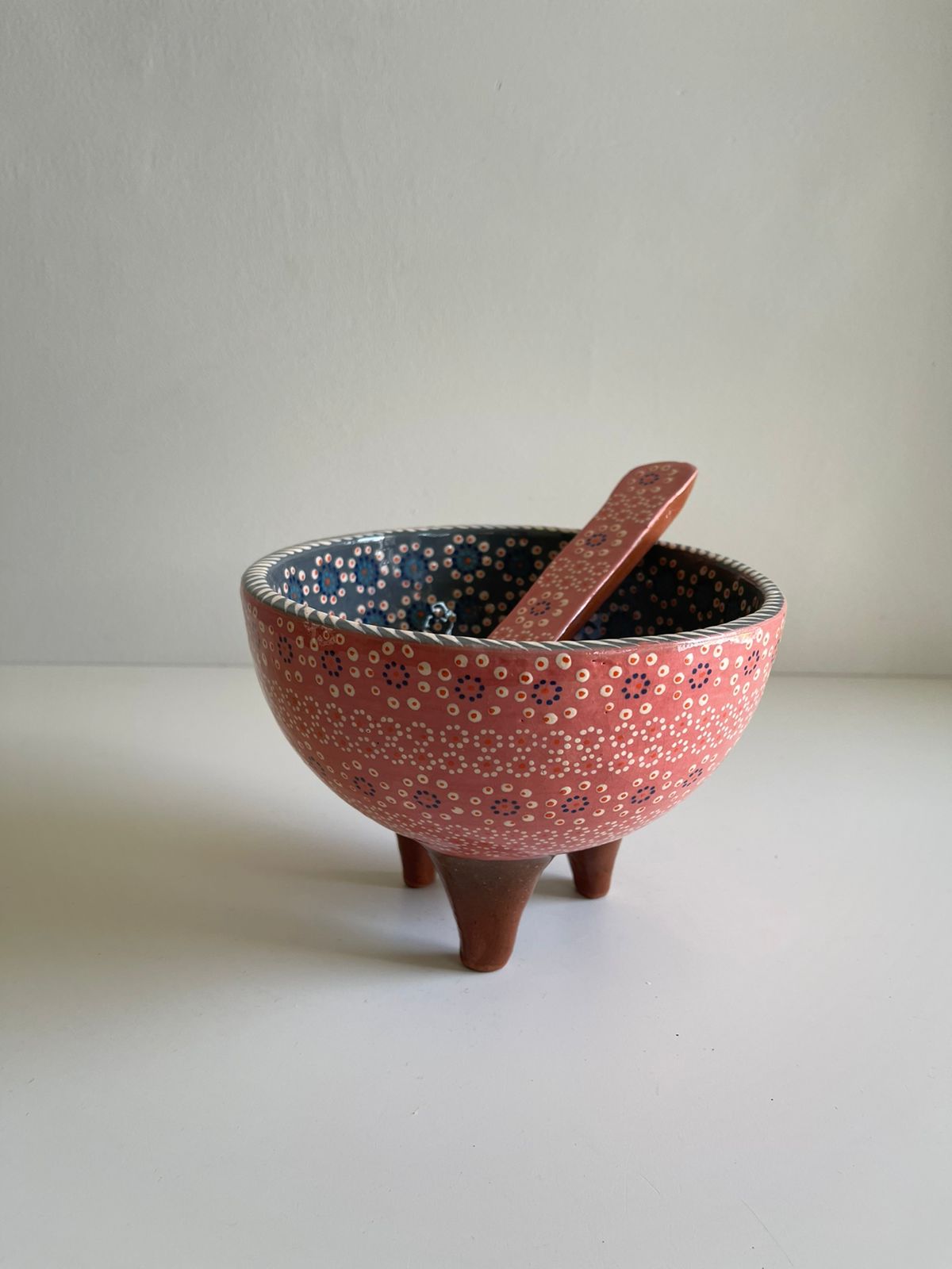 Molcajete Capuleado con Cuchara Chico