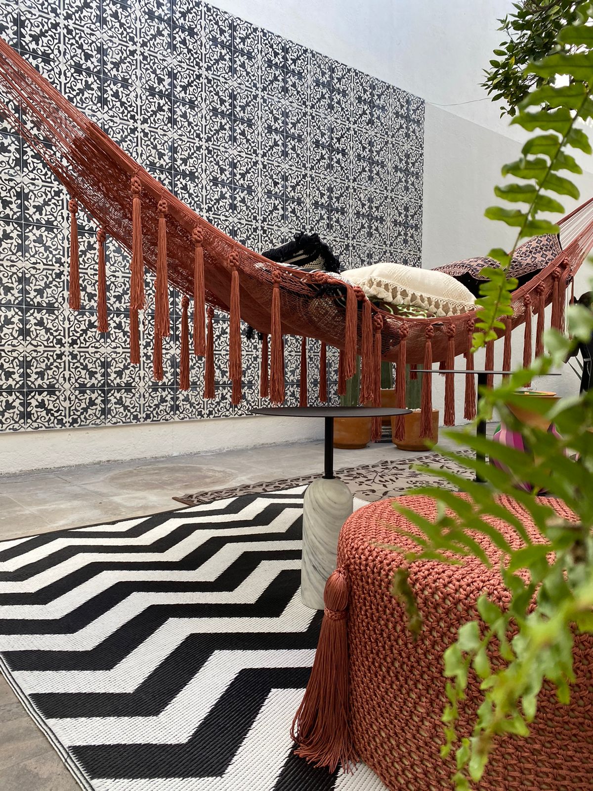 Hamaca de Macrame