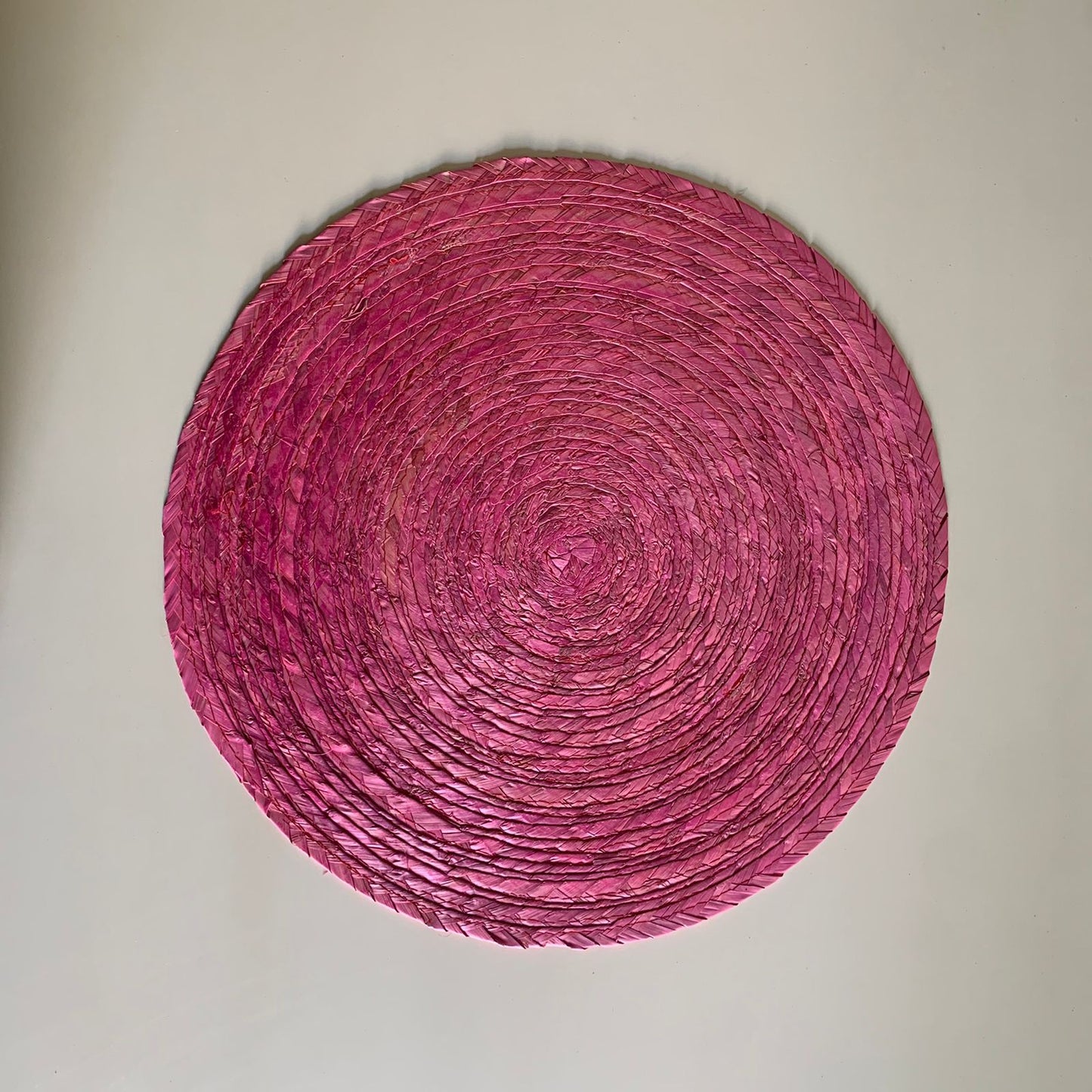 4 Individuales Palma Color Rosa