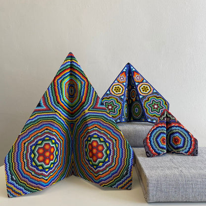 Avión de Arte Huichol Chico