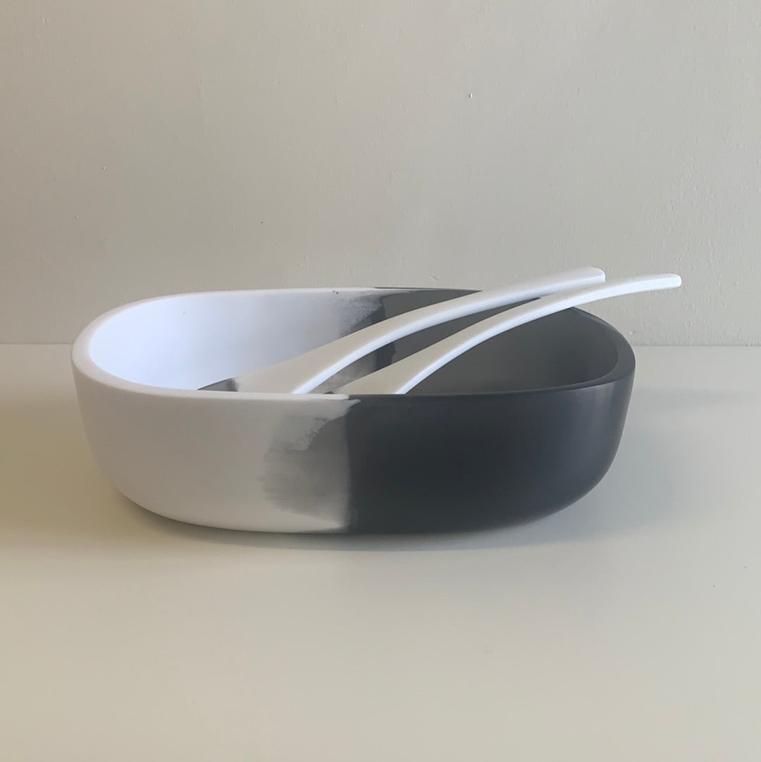 Ensaladera de Resina con Cucharas Colección Izta